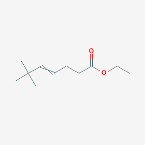 ethyl 6,6-dimethylhept-4-enoate