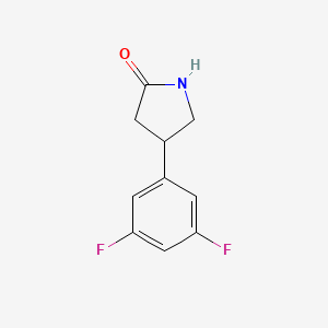 4-(3,5-Difluorophenyl)pyrrolidin-2-one