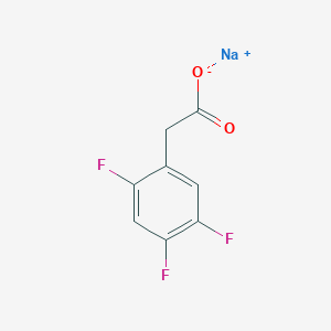 molecular formula C8H4F3NaO2 B11719110 Sodium 2,4,5-trifluorophenylacetate CAS No. 1980063-39-5