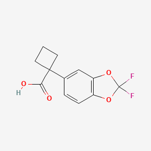 1-(2,2-Difluoro-1,3-benzodioxol-5-yl)cyclobutanecarboxylic Acid