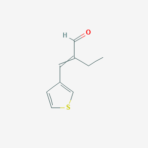 2-(Thiophen-3-ylmethylidene)butanal