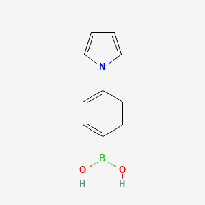 [4-(1H-pyrrol-1-yl)phenyl]boronic acid