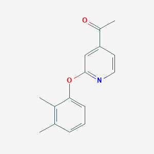 1-(2-(2,3-Dimethylphenoxy)pyridin-4-yl)ethan-1-one