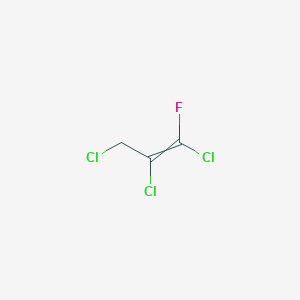 molecular formula C3H2Cl3F B11719229 1,2,3-Trichloro-1-fluoropropene 