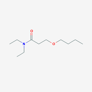 molecular formula C11H23NO2 B11719238 3-butoxy-N,N-diethylpropanamide 