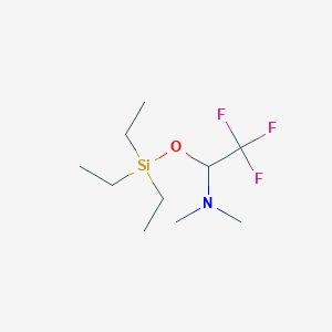 (1-Dimethylamino-2,2,2-trifluoroethoxy)triethylsilane