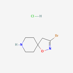 3-Bromo-1-oxa-2,8-diazaspiro[4.5]dec-2-ene hydrochloride