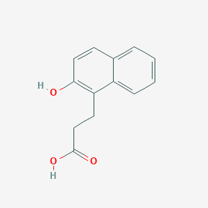 molecular formula C13H12O3 B1171929 3-(2-Hydroxy-1-naphthyl)propanoic acid CAS No. 10441-53-9