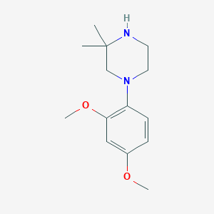 1-(2,4-Dimethoxyphenyl)-3,3-dimethylpiperazine