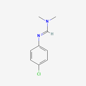 N'-(4-chlorophenyl)-N,N-dimethylmethanimidamide