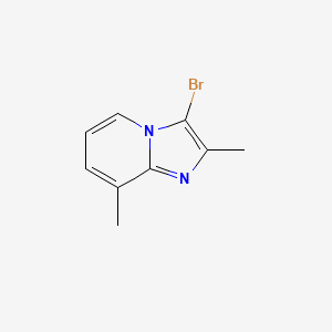 3-Bromo-2,8-dimethylimidazo[1,2-a]pyridine