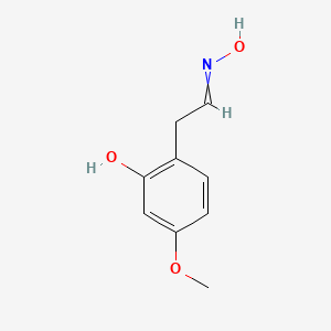 2-[2-(Hydroxyimino)ethyl]-5-methoxyphenol