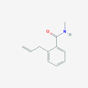 molecular formula C11H13NO B11719443 2-allyl-N-methylbenzamide 