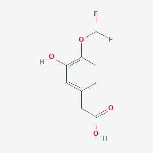 4-(Difluoromethoxy)-3-hydroxyphenylacetic Acid