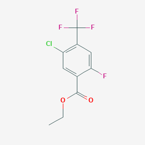 Ethyl 5-chloro-2-fluoro-4-(trifluoromethyl)benzoate