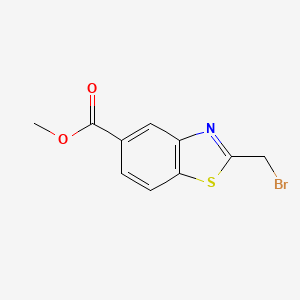 Methyl 2-(bromomethyl)benzo[d]thiazole-5-carboxylate