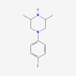 1-(4-Fluorophenyl)-3,5-dimethylpiperazine