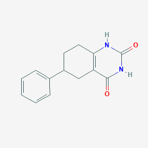 6-Phenyl-1,2,3,4,5,6,7,8-octahydroquinazoline-2,4-dione