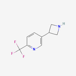 5-(Azetidin-3-yl)-2-(trifluoromethyl)pyridine