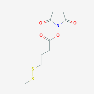 2,5-Dioxopyrrolidin-1-yl 4-(methyldisulfanyl)butanoate