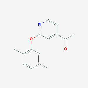 4-Acetyl-2-(2,5-dimethylphenoxy) pyridine