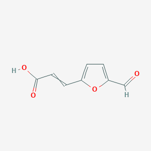 3-(5-Formylfuran-2-yl)prop-2-enoic acid