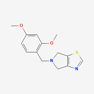 5-(2,4-Dimethoxybenzyl)-5,6-dihydro-4H-pyrrolo[3,4-d]thiazole