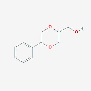 (5-Phenyl-1,4-dioxan-2-yl)methanol