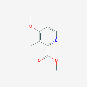 2-Pyridinecarboxylic acid, 4-methoxy-3-methyl-, methyl ester