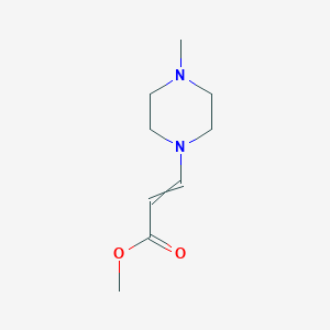 Methyl 3-(4-methylpiperazin-1-yl)prop-2-enoate