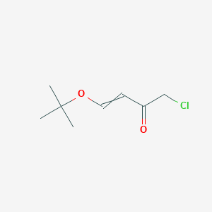 1-Chloro-4-[(2-methylpropan-2-yl)oxy]but-3-en-2-one