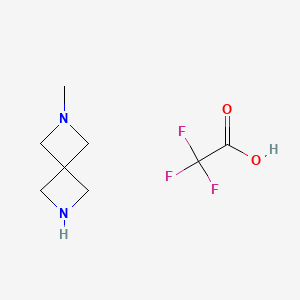 2-Methyl-2,6-diazaspiro[3.3]heptane 2,2,2-trifluoroacetate