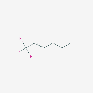 1,1,1-trifluorohex-2-ene