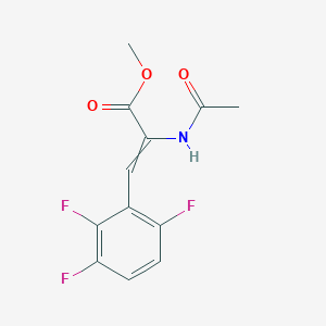 Methyl 2-acetamido-3-(2,3,6-trifluorophenyl)prop-2-enoate