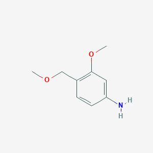 3-Methoxy-4-(methoxymethyl)aniline