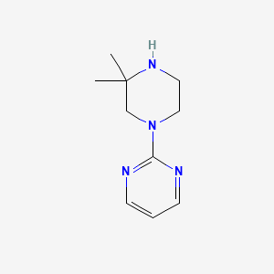 2-(3,3-Dimethylpiperazin-1-yl)pyrimidine