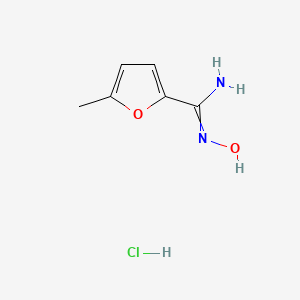 N-Hydroxy-5-methylfuran-2-carboximidamide hydrochloride