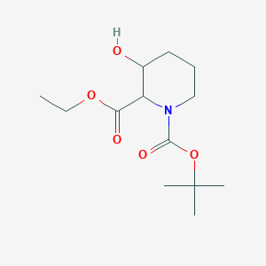 Ethyl 1-Boc-3-hydroxypiperidine-2-carboxylate