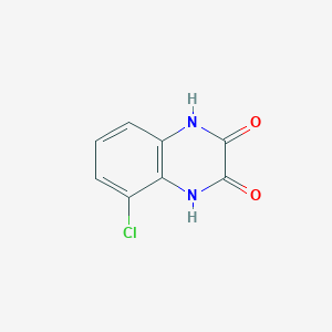 molecular formula C8H5ClN2O2 B11719777 5-Chloroquinoxaline-2,3-diol 