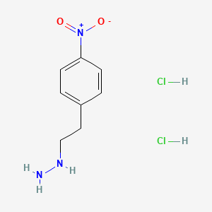 (4-Nitrophenethyl)hydrazine dihydrochloride