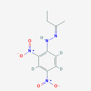 N-[(Z)-butan-2-ylideneamino]-2,3,5-trideuterio-4,6-dinitroaniline