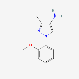 1-(2-Methoxyphenyl)-3-methyl-1H-pyrazol-4-amine