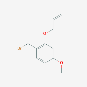 2-(Allyloxy)-4-methoxybenzyl Bromide