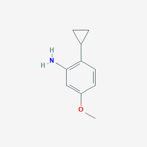 2-Cyclopropyl-5-methoxyaniline