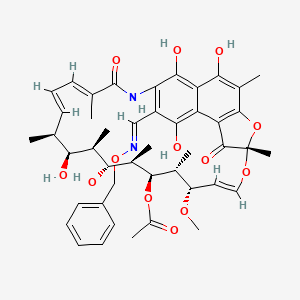 molecular formula C12H24N2 B1171992 3-Formylrifamycin SV O-benzyloxime CAS No. 13456-01-4