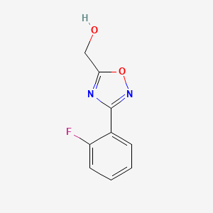 (3-(2-Fluorophenyl)-1,2,4-oxadiazol-5-yl)methanol