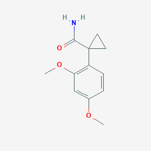 1-(2,4-Dimethoxyphenyl)cyclopropanecarboxamide