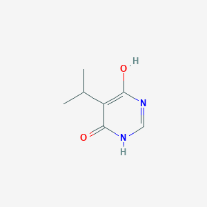 6-Hydroxy-5-(propan-2-yl)-3,4-dihydropyrimidin-4-one