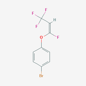 1-bromo-4-{[(1E)-1,3,3,3-tetrafluoroprop-1-en-1-yl]oxy}benzene