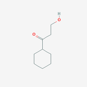 1-Cyclohexyl-3-hydroxypropan-1-one